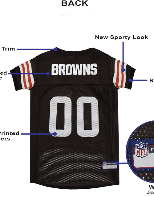 Load image into Gallery viewer, NFL Chicago Bears MESH Jersey for Dogs &amp; Cats
