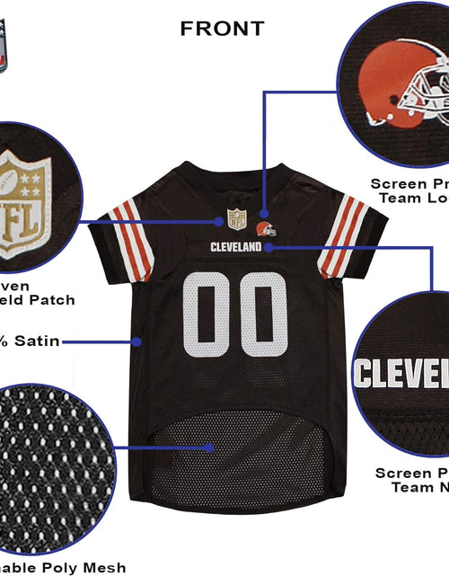 Load image into Gallery viewer, NFL Chicago Bears MESH Jersey for Dogs &amp; Cats
