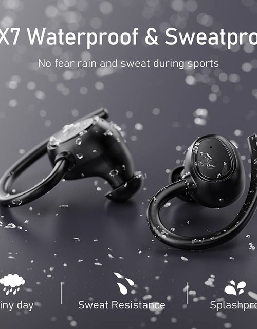 Load image into Gallery viewer, Wireless Earbud, Bluetooth 5.1 Headphones Sport Wireless Bluetooth Earphones in Ear Noise Cancelling Earbud with Mic Deep Bass, Earhooks Ear Buds IP7 Waterproof 48H Headset for Running Gym[2021 New]
